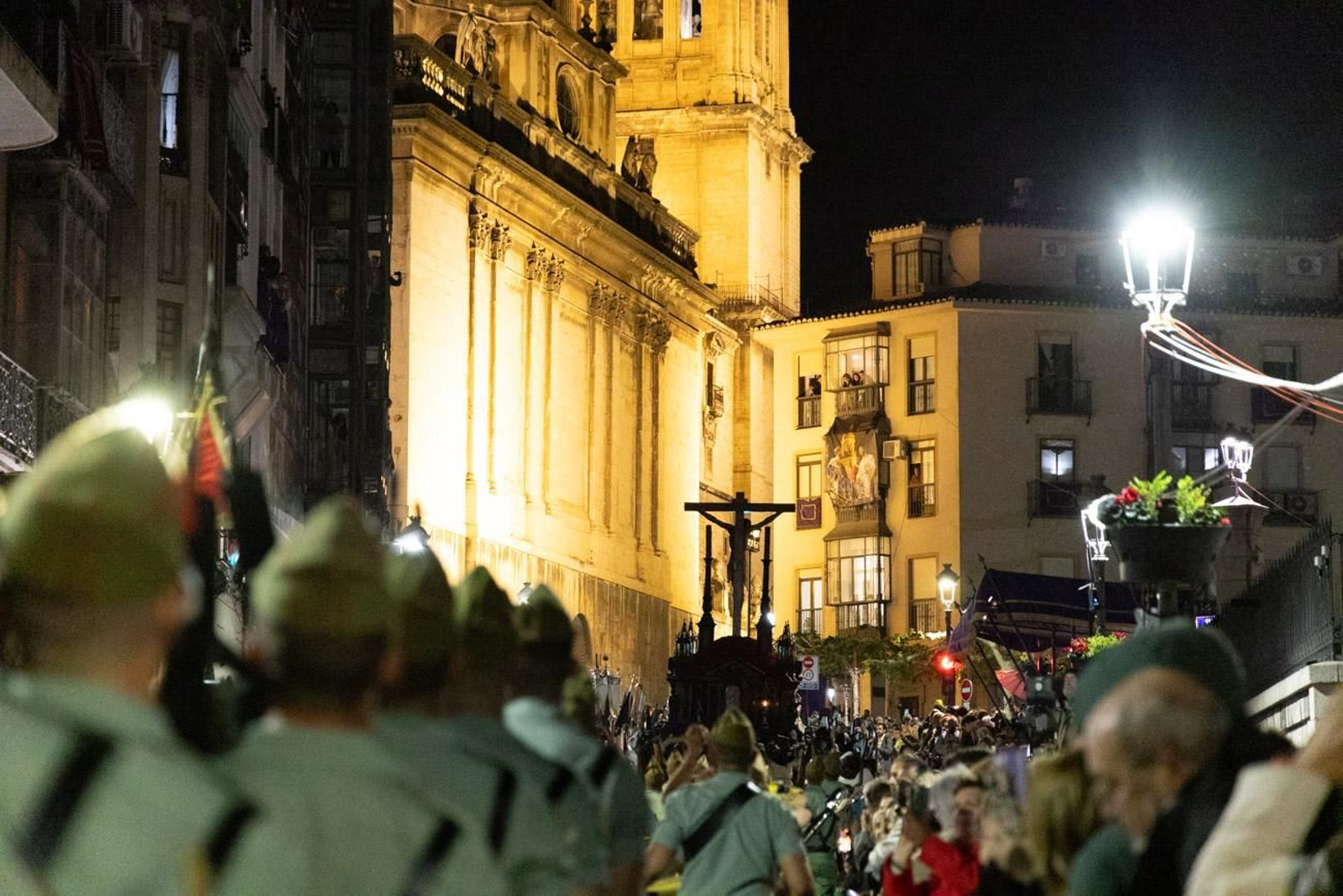 La Legión y el Cristo de la Buena Muerte es uno de los binomios de la Semana Santa.
