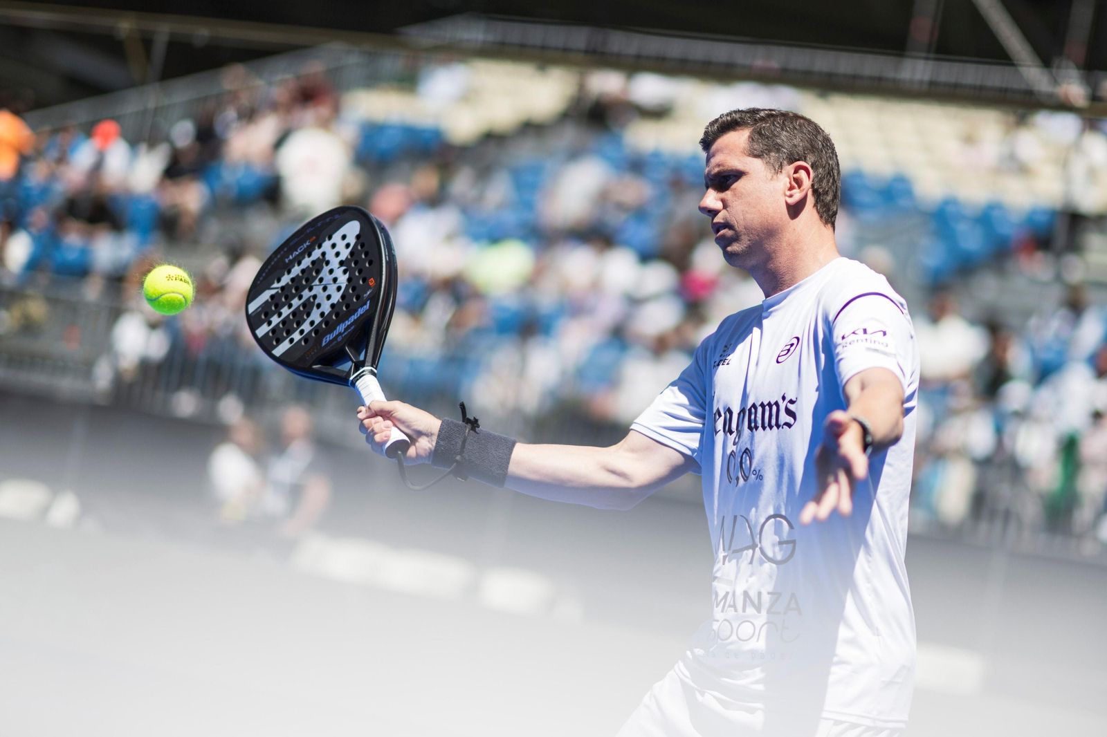 Las mejores fotos de los cuartos de final del pádel en el Estadio de la Cartuja