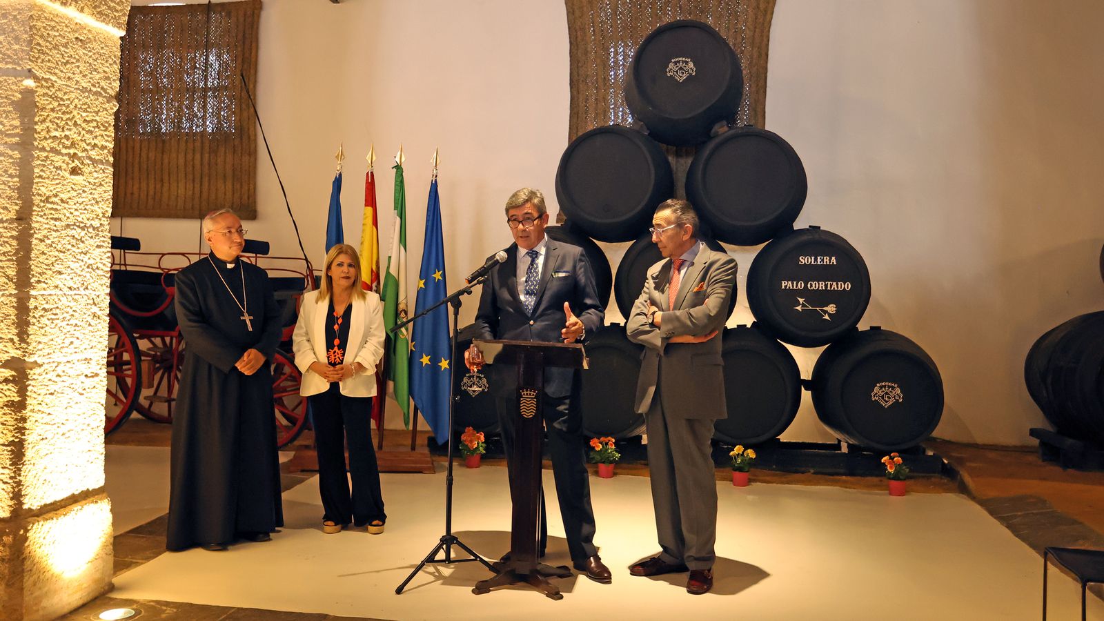 Imágenes de la inauguración de las nuevas Bodegas León Domecq
