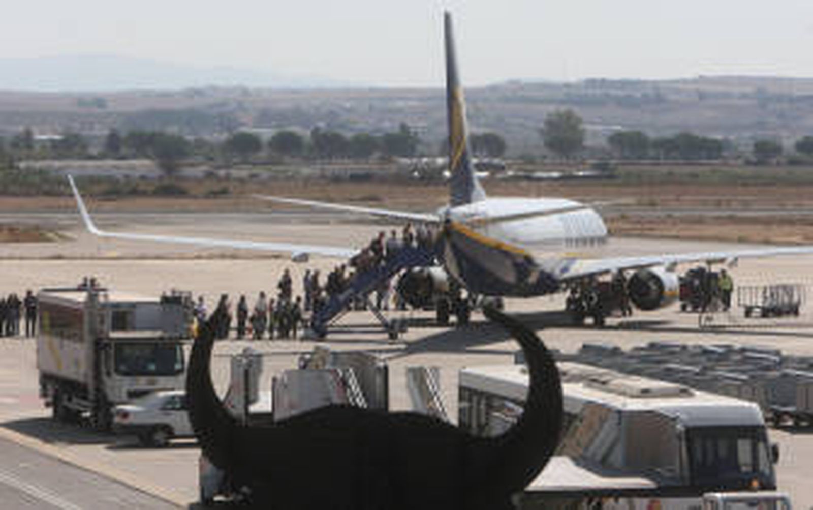 El número de pasajeros en el aeropuerto cae un 1,8%