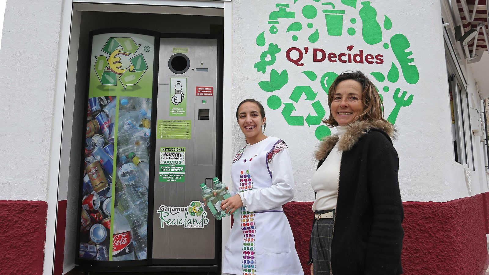 Celia y Manuela Jiménez.