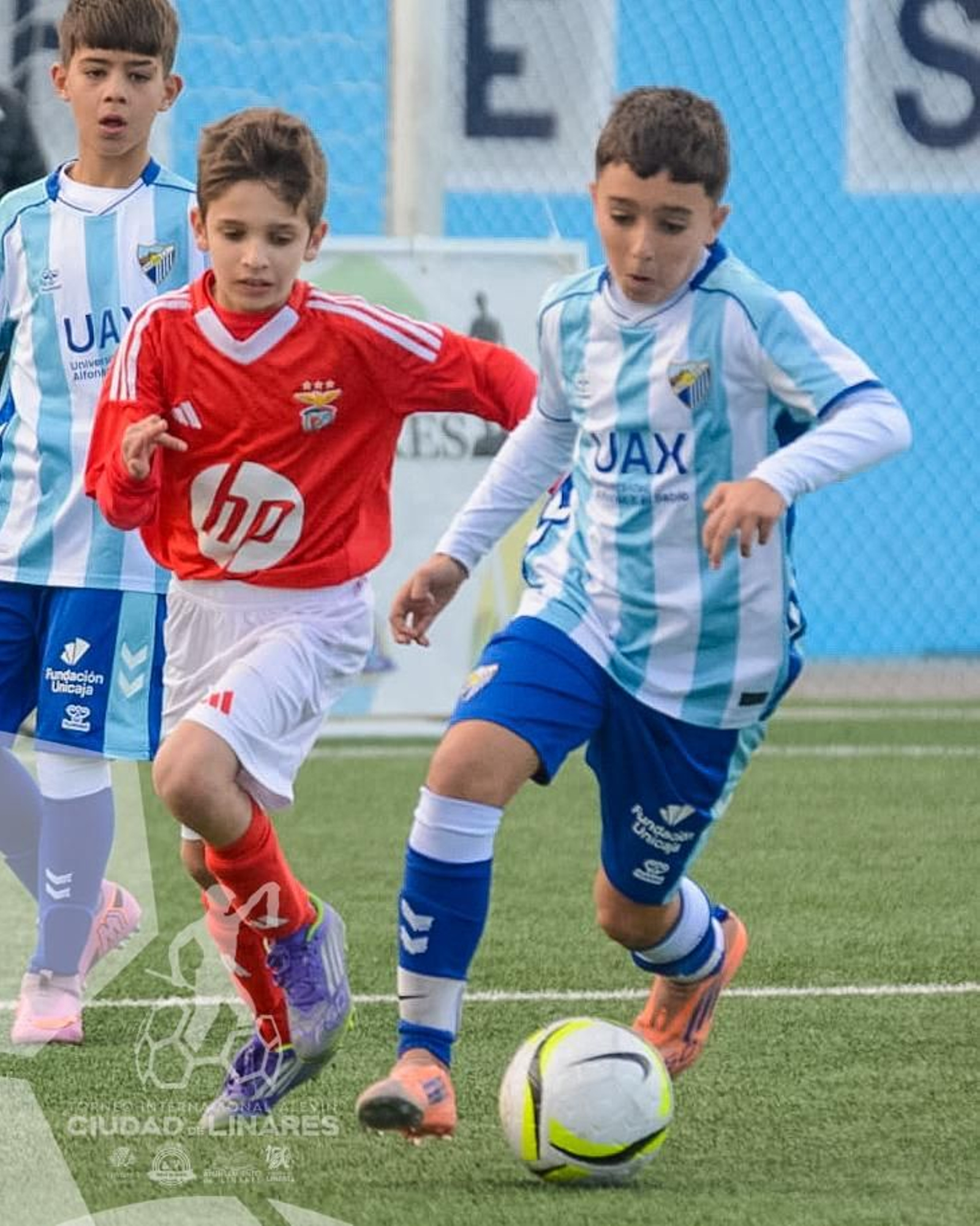 En imágenes: el RCD Espanyol, campeón del IV Torneo Internacional de Fútbol Alevín 'Ciudad de Linares'