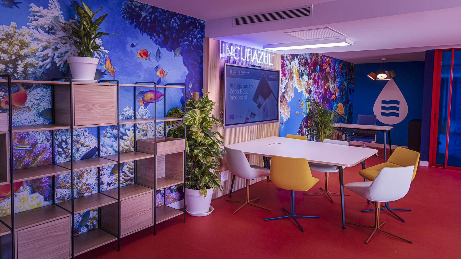 Las imágenes del interior de la Zona Base de Incubazul en Cádiz