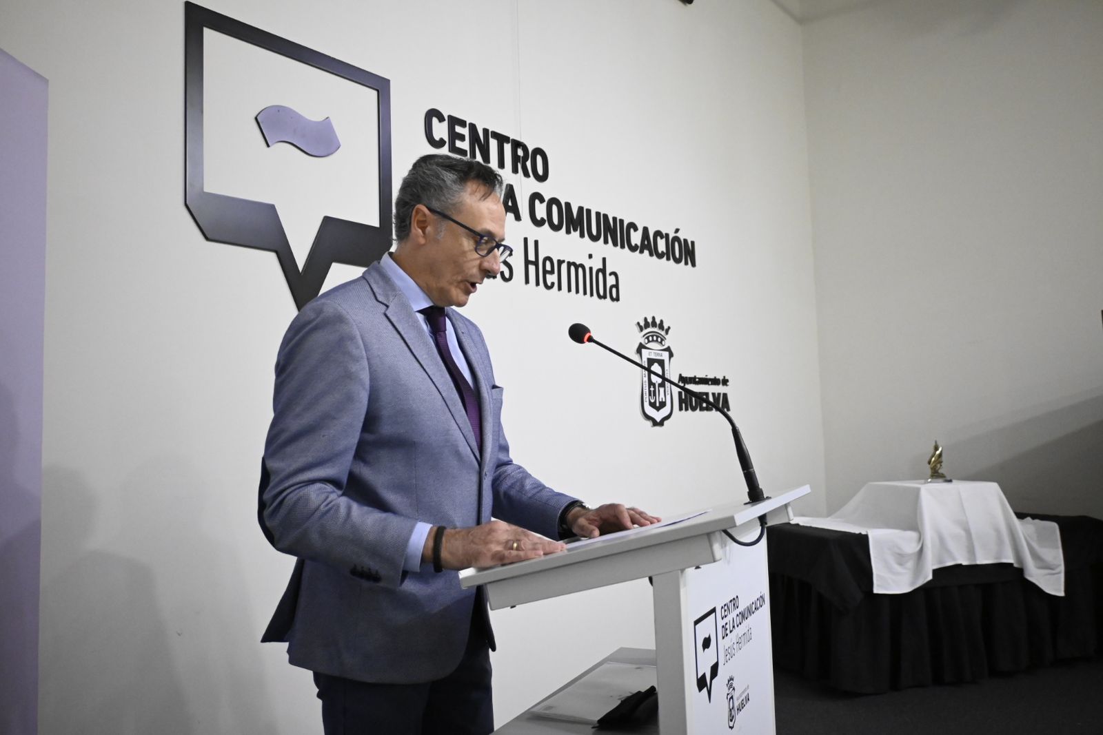 Las imágenes de la entrega del premio Ángel Serradilla 2024 en Huelva
