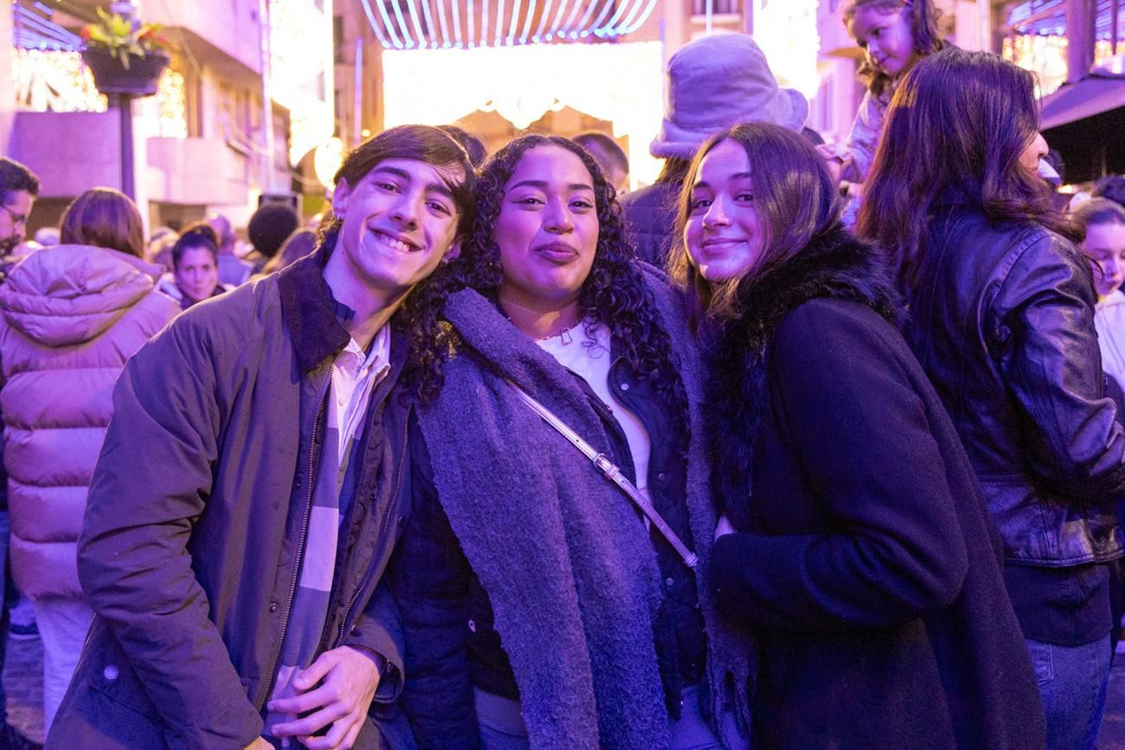 Iluminación navideña de la calle Bernabé Soriano