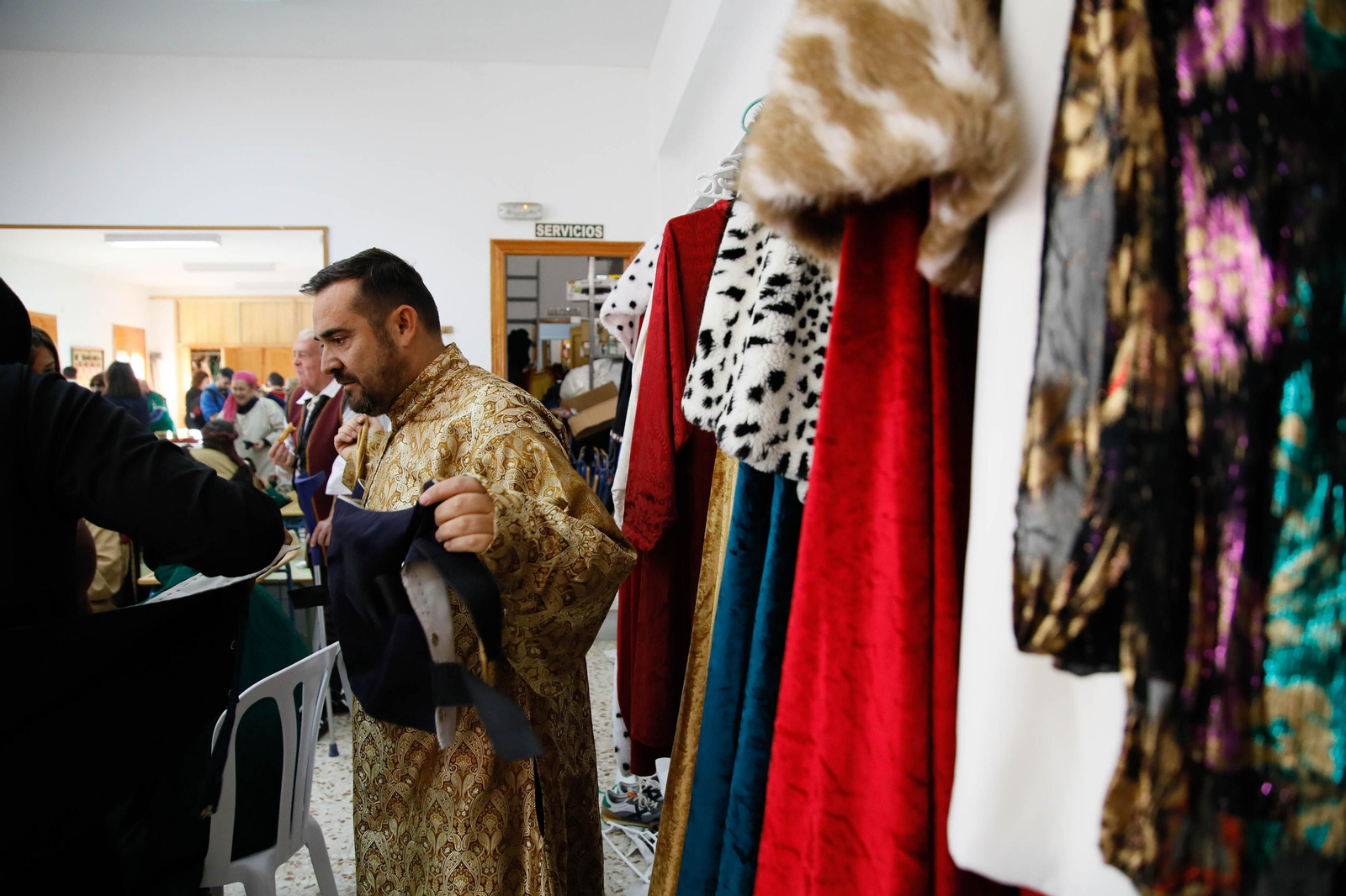 Las imágenes del Auto Sacramental de los Reyes Magos en Los Gallardos