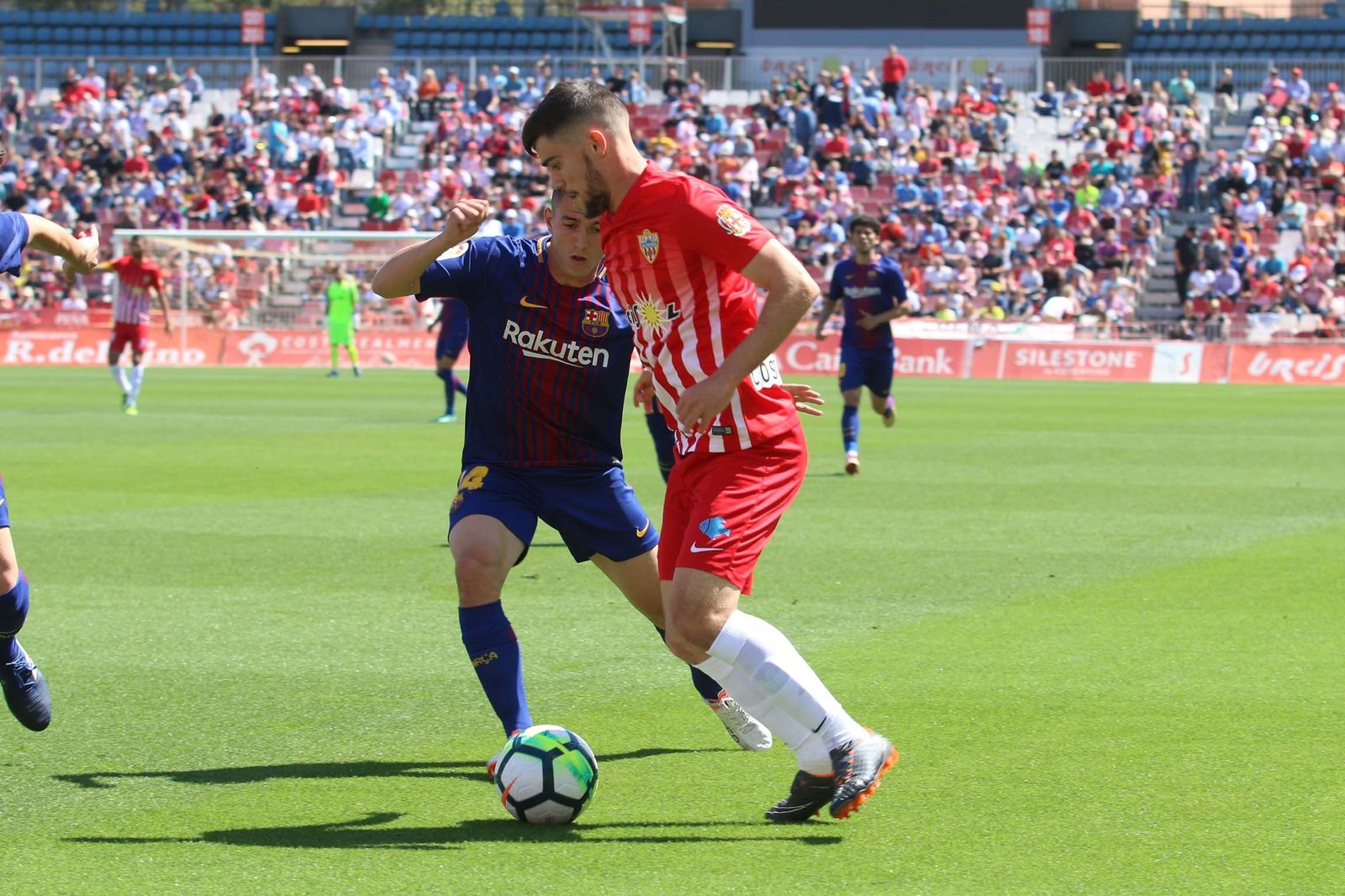 El UD Almería-Barça B, en imágenes