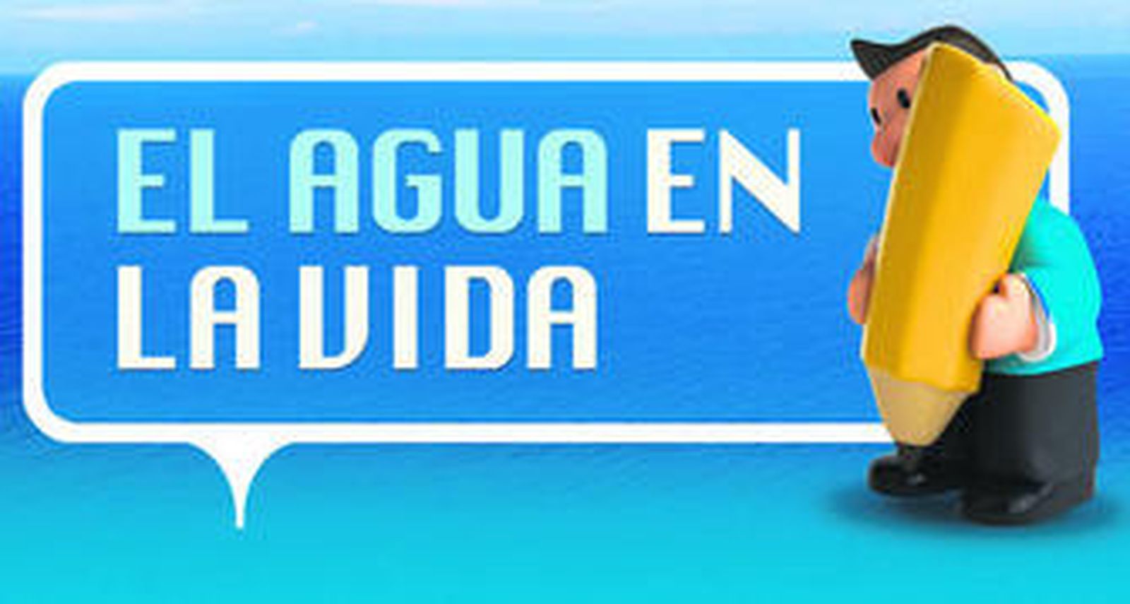 Imagen promocional del concurso de relatos 'El agua en la vida', en colaboración con el Consorcio del Agua.