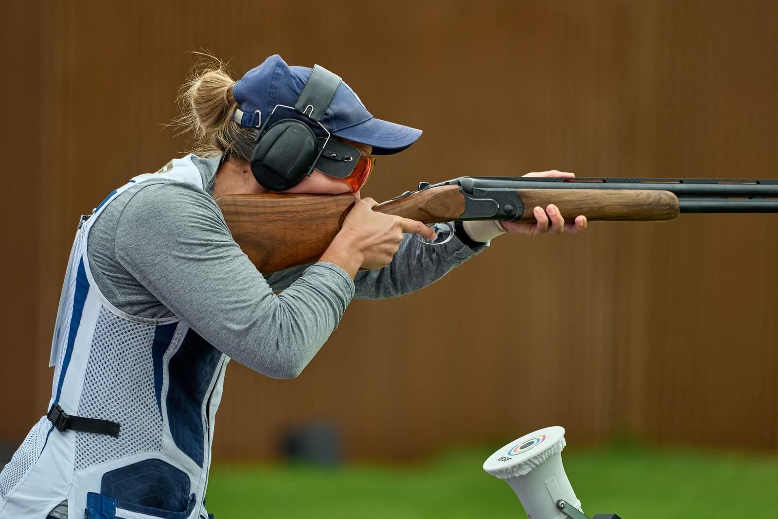 Fátima Gálvez, durante la prueba en Doha.