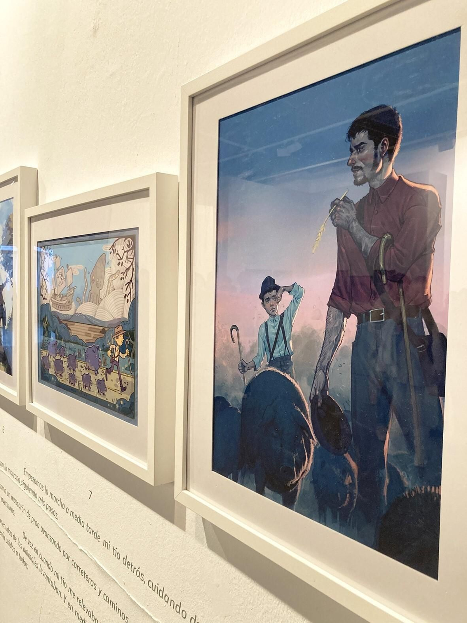 La exposición puede verse en Bellas Artes hasta este miércoles.