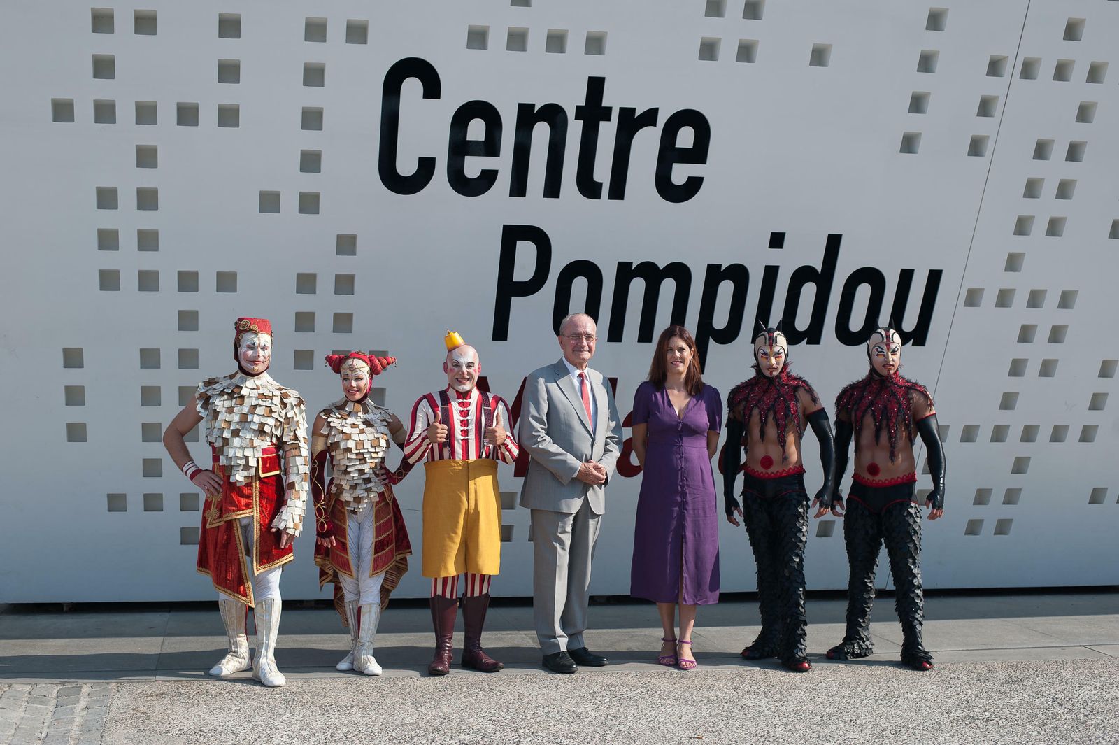 Presentación del espectáculo 'Kooza' del Circo del Sol en Málaga