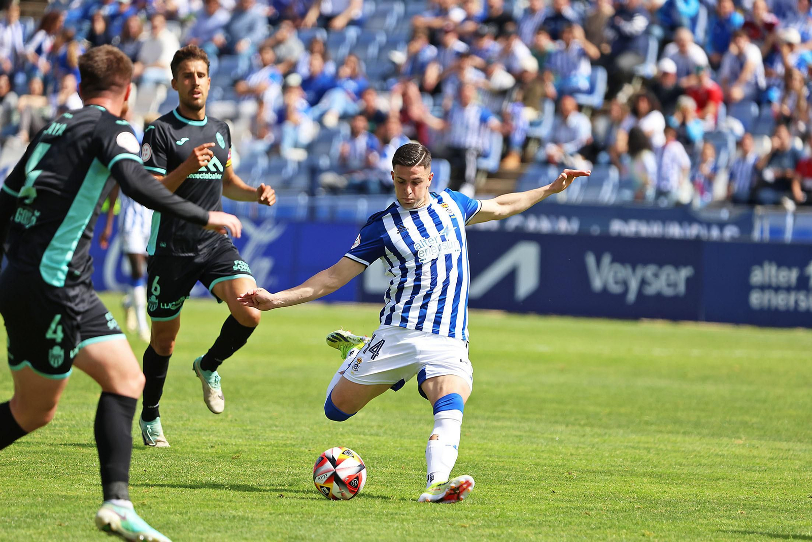 Las imágenes del encuentro entre el Recreativo de Huelva-Atlético Baleares