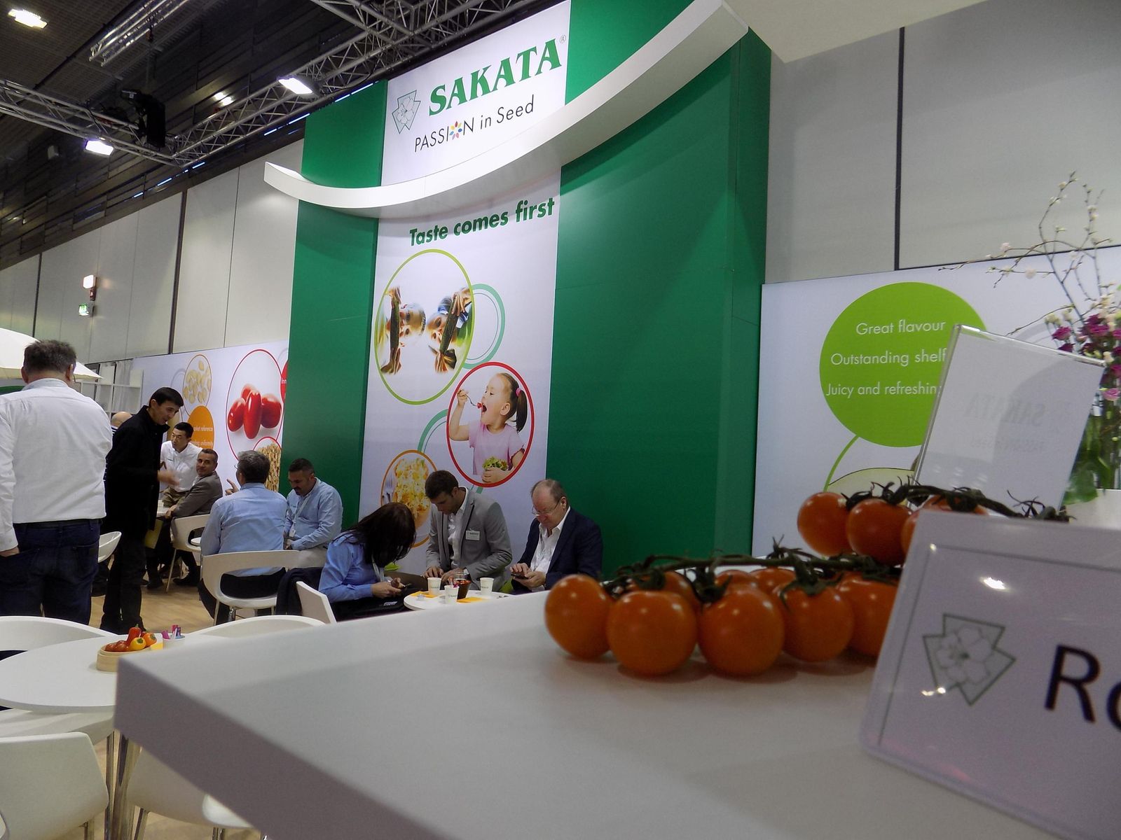 Espacio de exposición de Hispatec en Fruit Logistica.