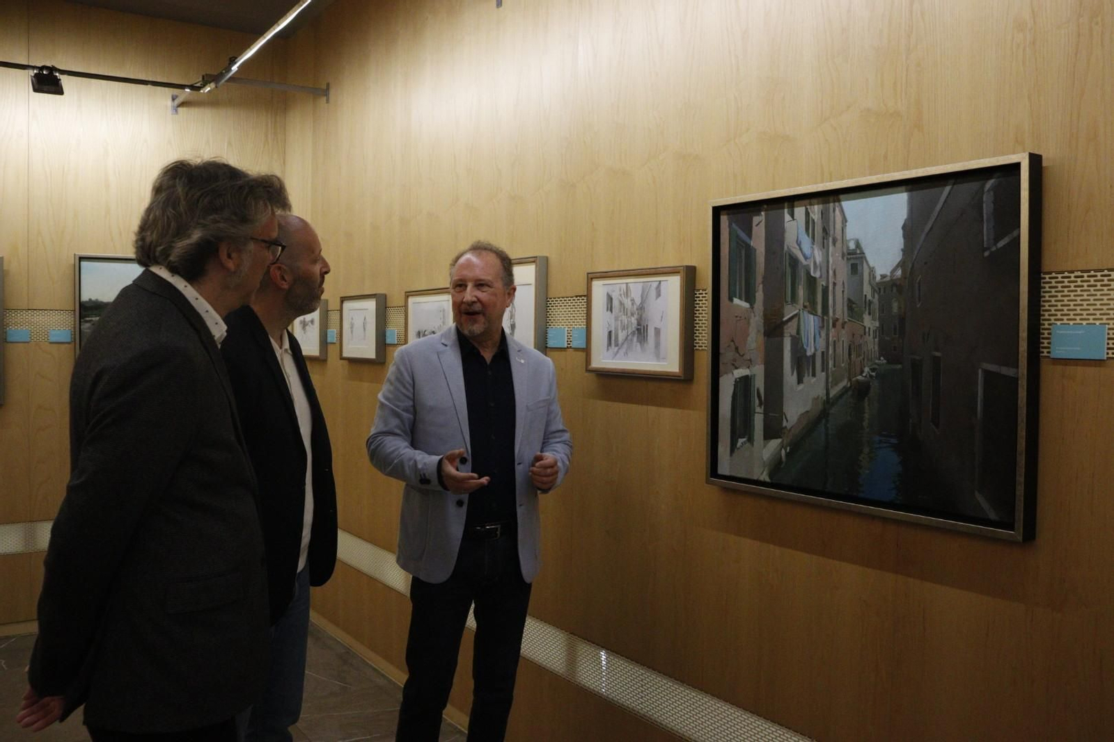 La exposición 'Dibujos preparatorios. Paisajes y Figuras' del Museo de Bellas Artes, en imágenes