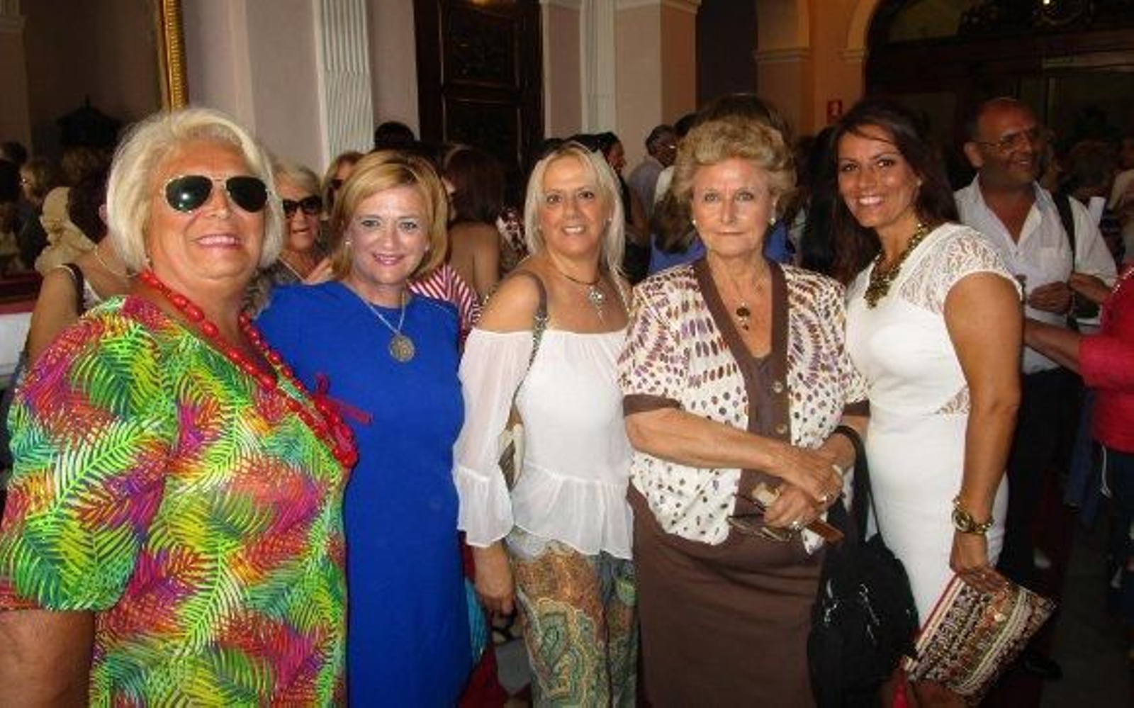 Carmen Pájaro, Concha Gutiérrez, Rosario García y Beatriz de Orleans-Borbón

Foto: Ignacio Casas de Ciria