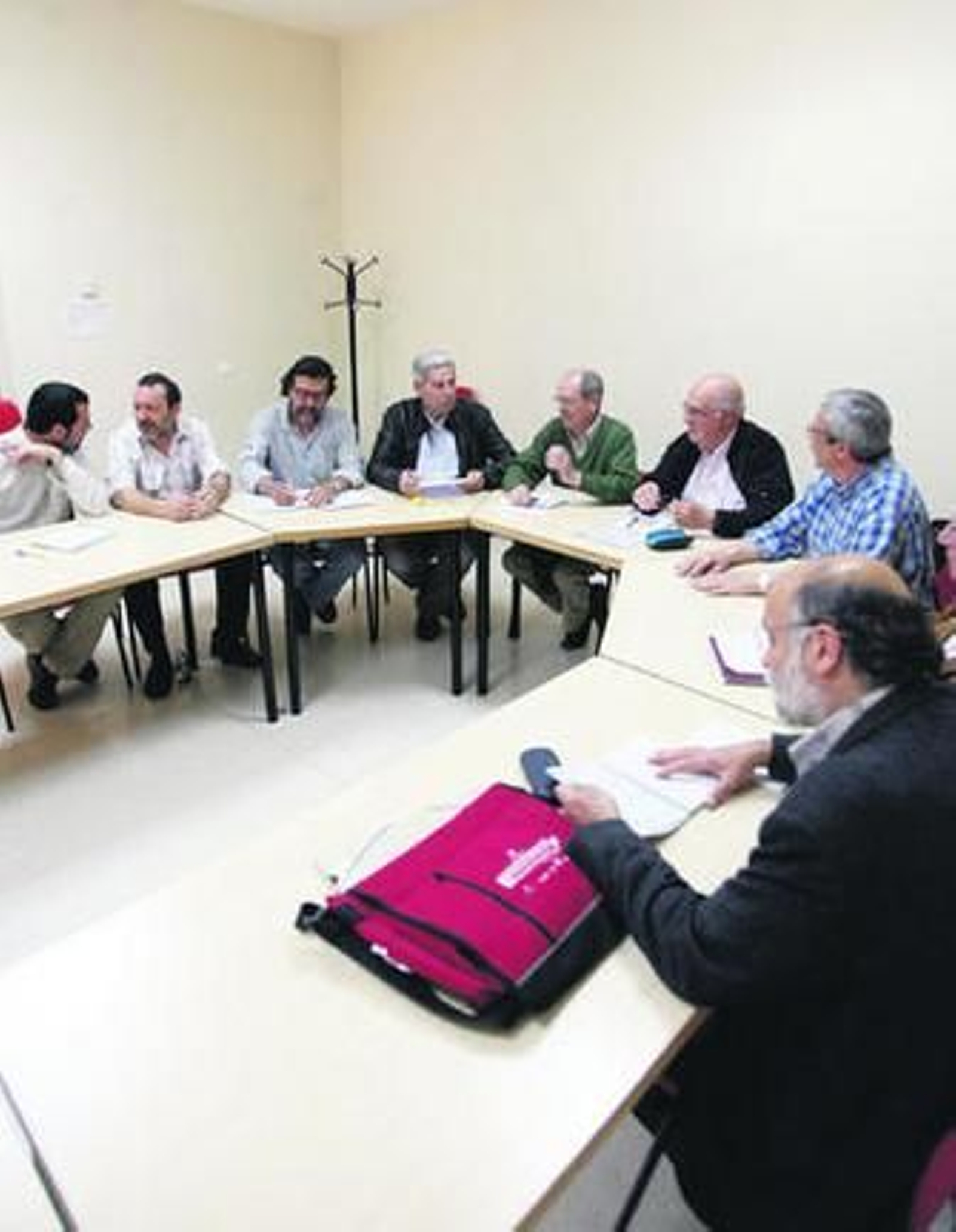 Reunión reciente de integrantes del colectivo.