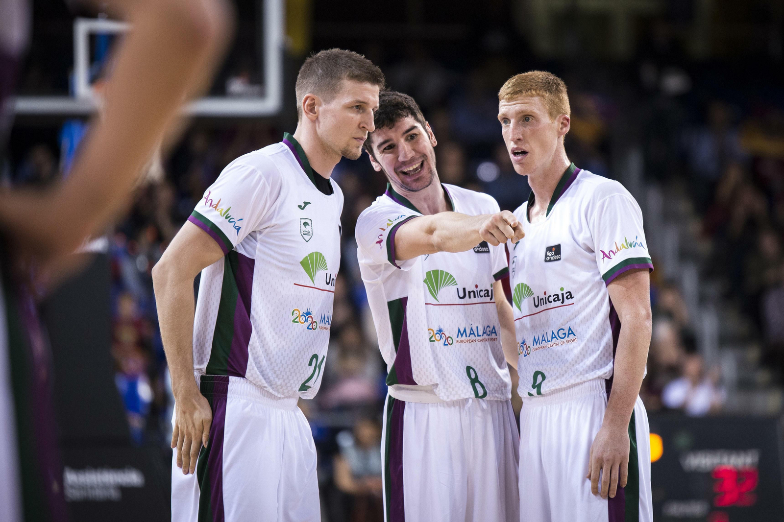 El Barcelona-Unicaja, en fotos