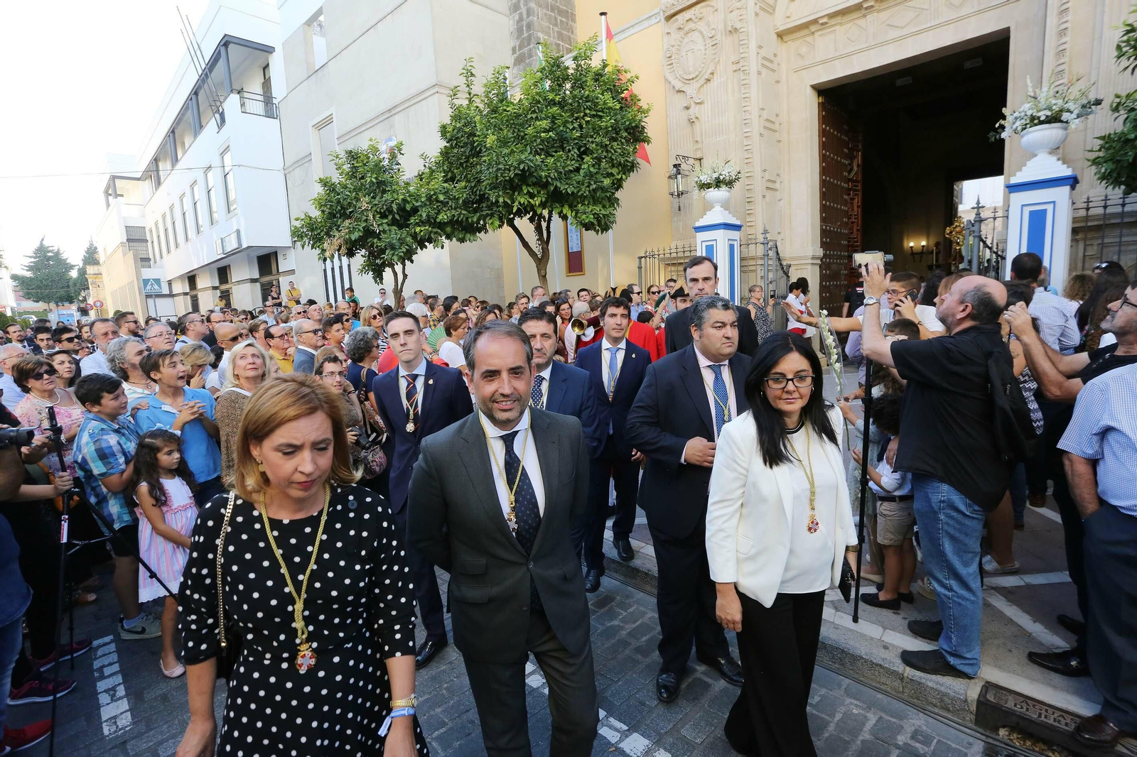 Imágenes de la salida procesional de la patrona de Jerez,La Virgen de la Merced