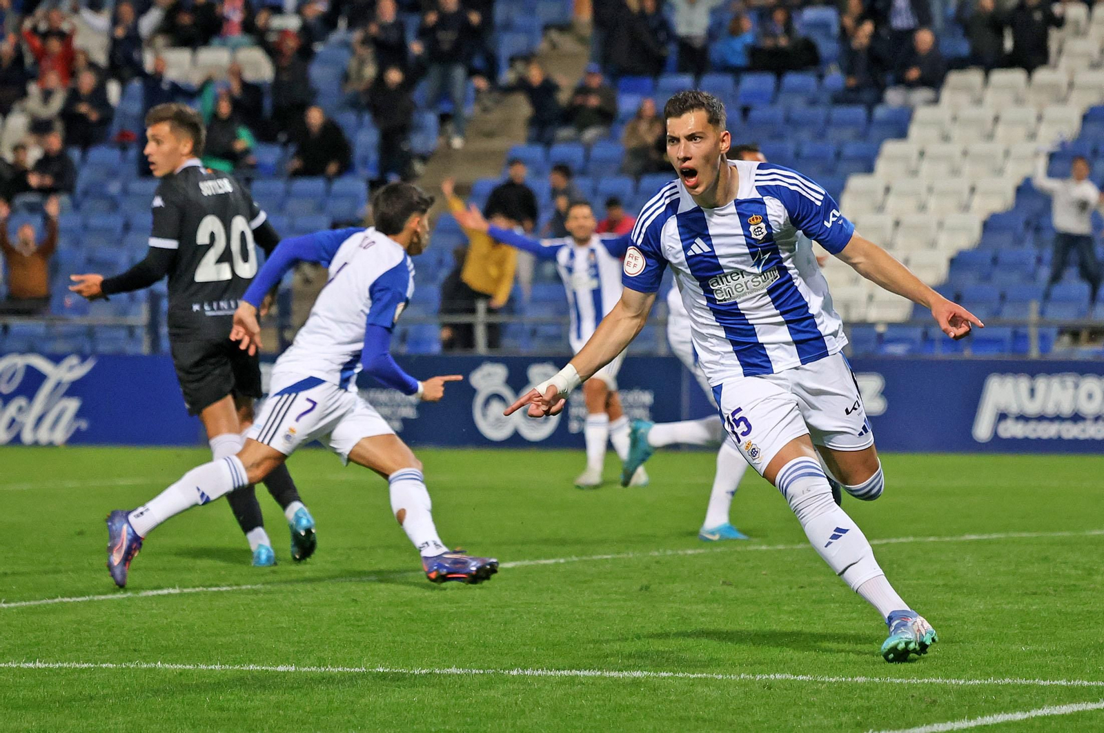 Imágenes del Recreativo de Huelva-Hércules CF