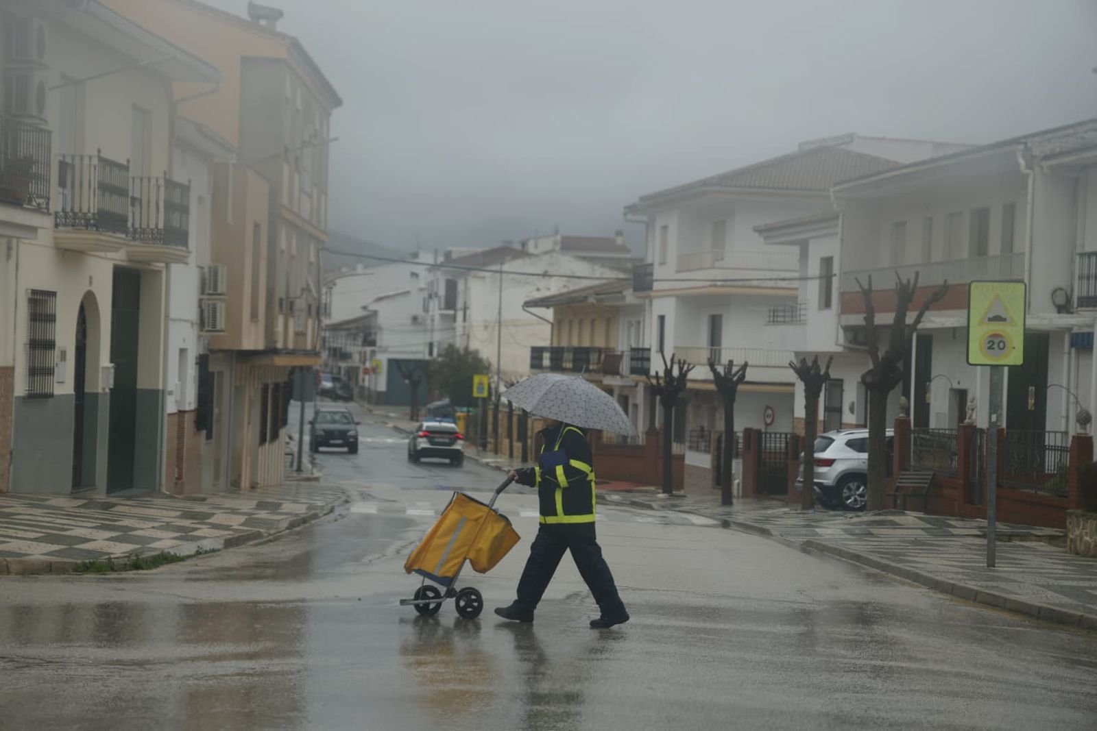 El paso de la borrasca Leonardo, en imágenes