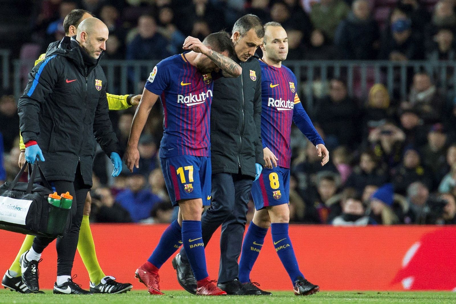 El Barcelona-Deportivo de La Coruña, en imágenes