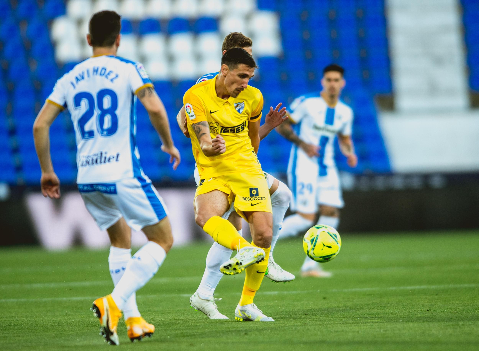 Las fotos del Leganés - Málaga CF