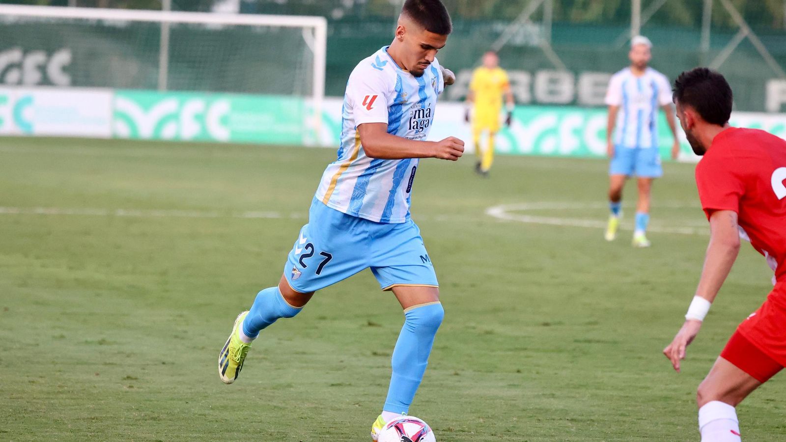 El Málaga CF - Almería de pretemporada, en fotos