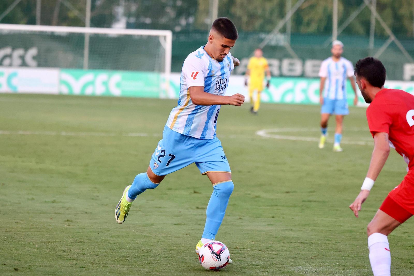 El Málaga CF - Almería de pretemporada, en fotos