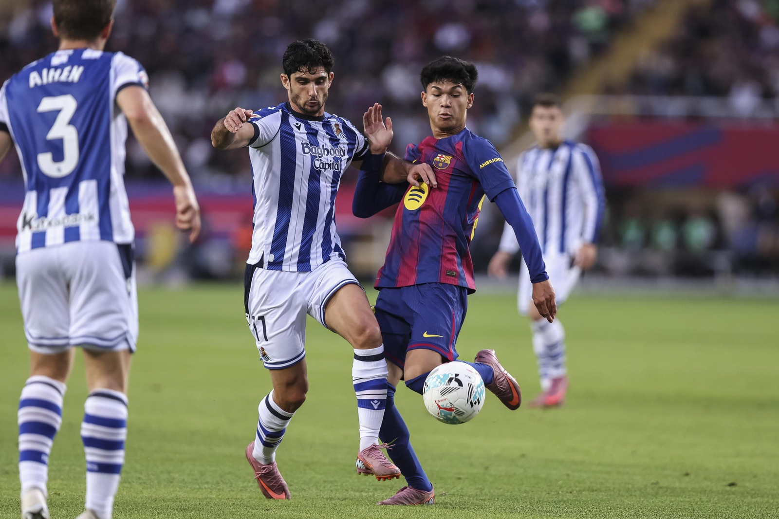 Las imágenes del Barcelona-Real Sociedad