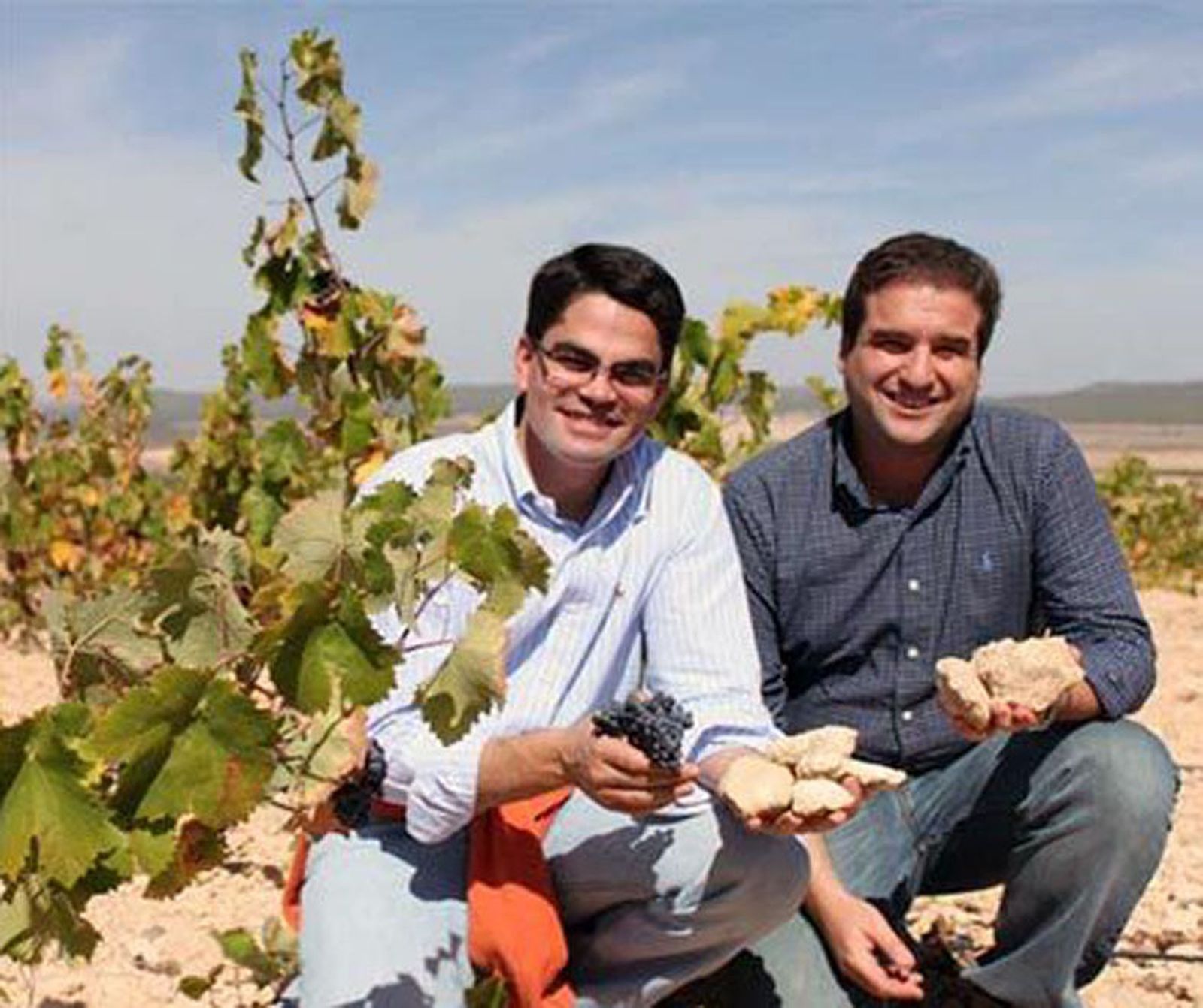 Patrick Mata y Alberto Orte, propietarios de la Compañía de Vinos del Atlántico.