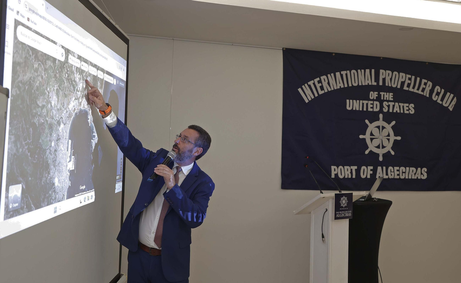 El almuerzo del Propeller Club de Algeciras con Juan Franco, en imágenes