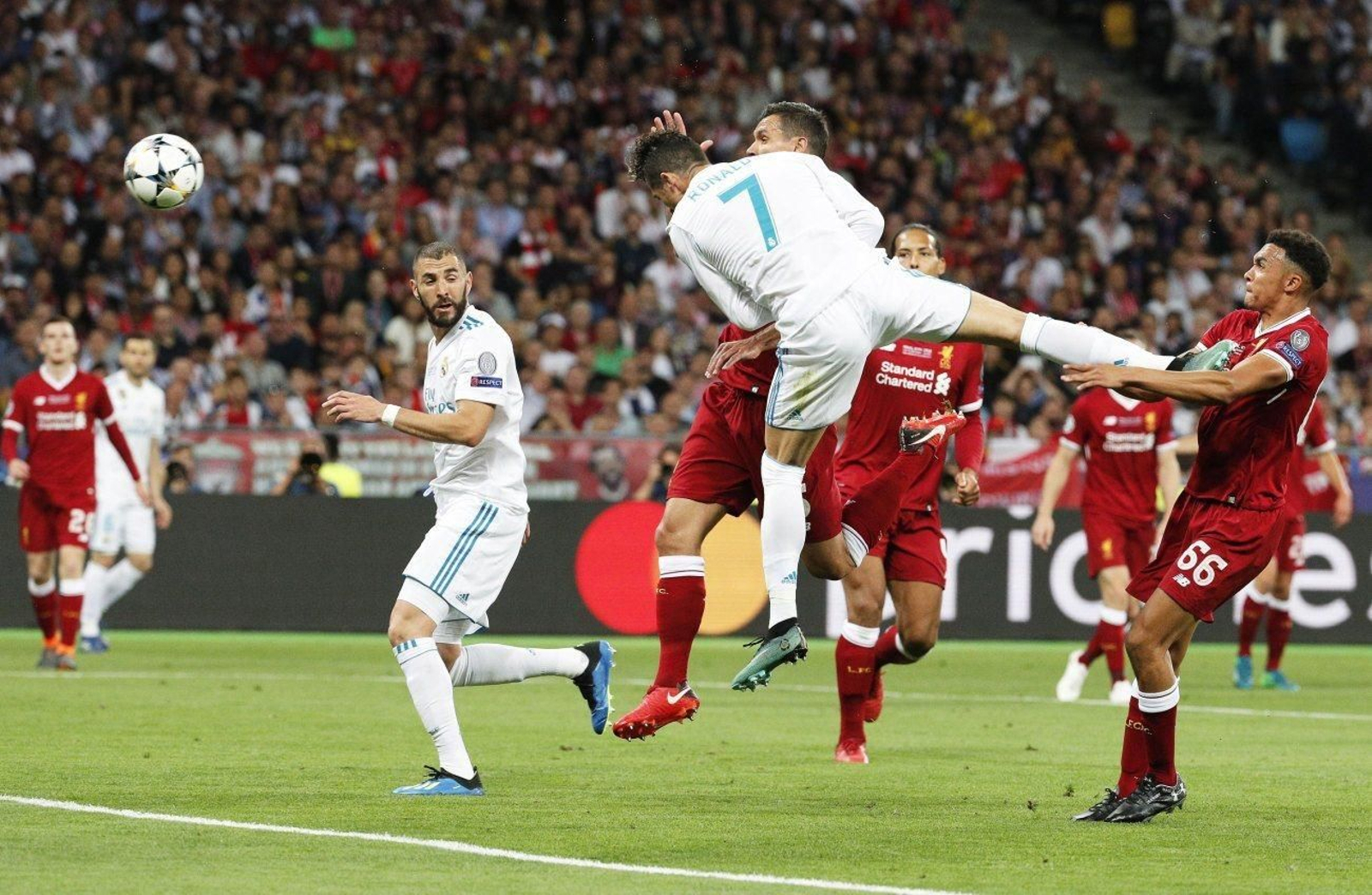 Las imágenes de la final de la Champions en Kiev