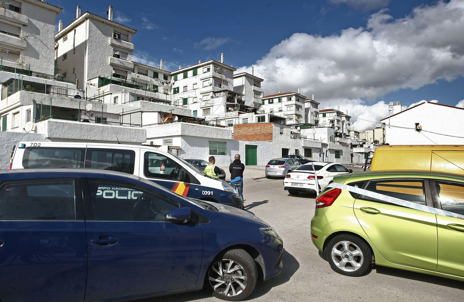 La zona en la que se produjo el tiroteo.