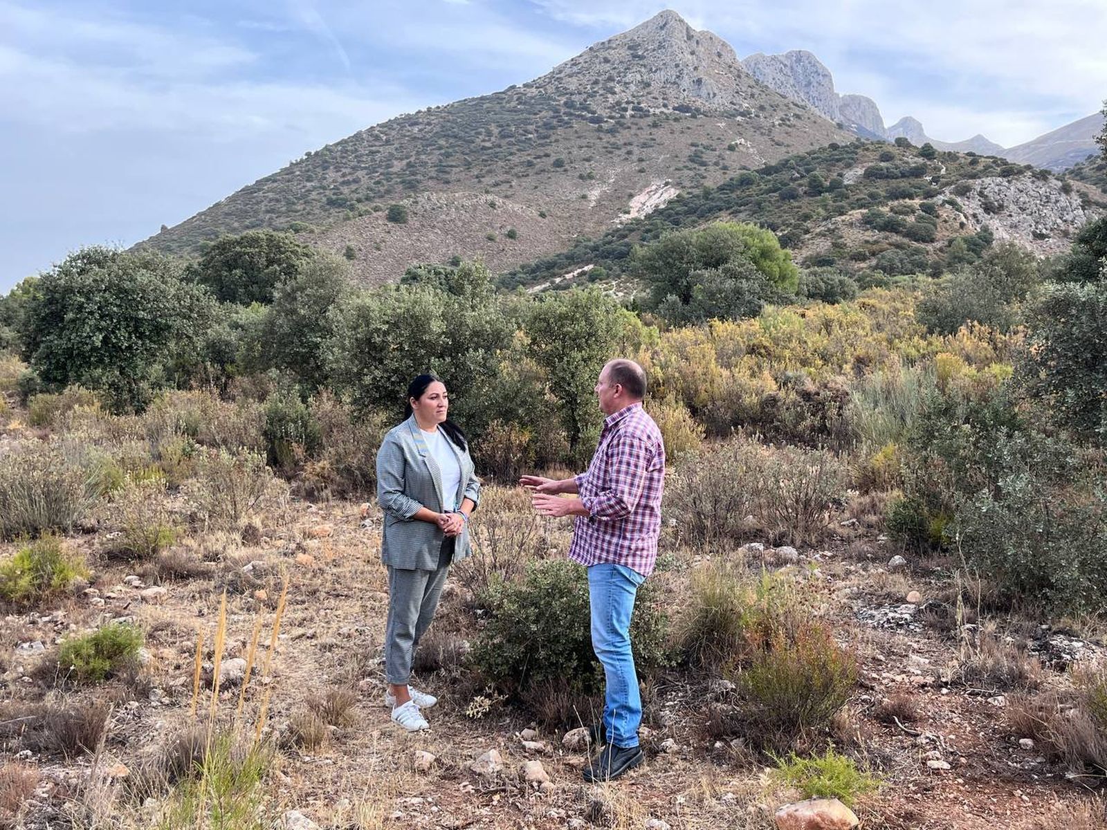 Alejandra Durán, en Sierra Arana
