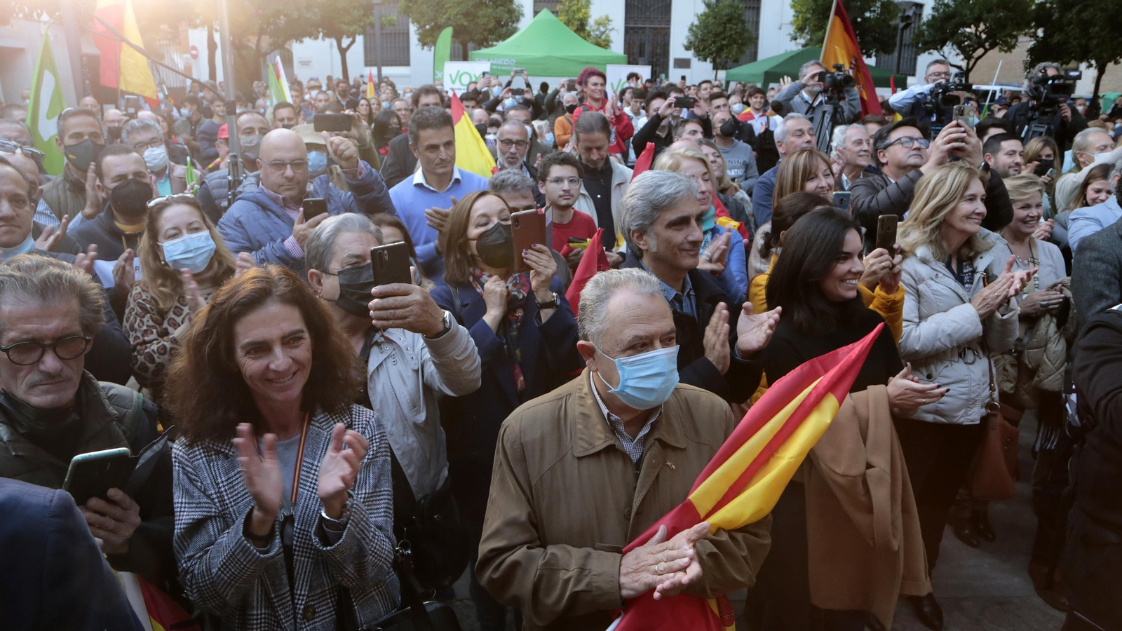 Imágenes del mitin de Vox en Jerez