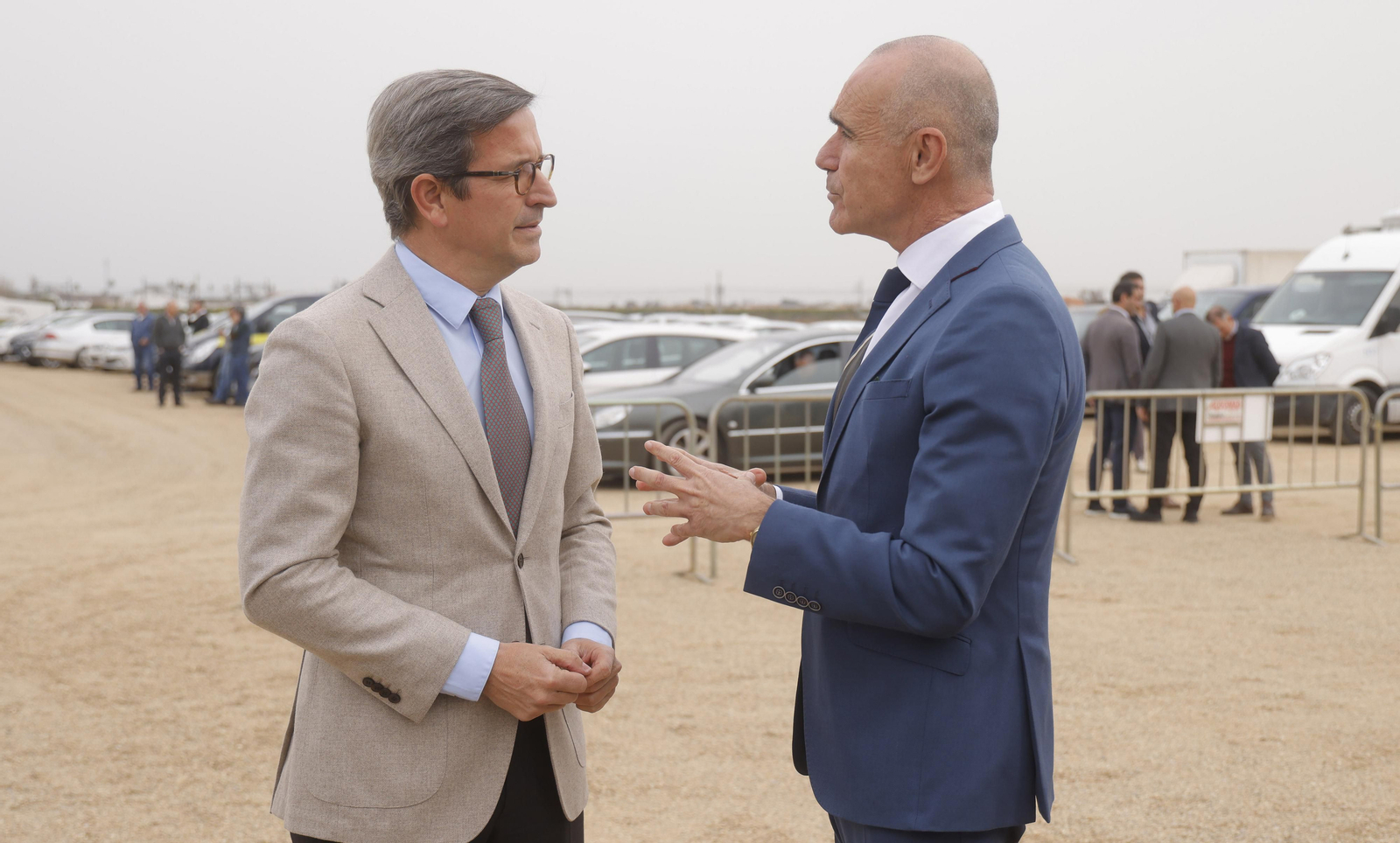 Primera piedra de la línea 3 del Metro de Sevilla, todas las imágenes