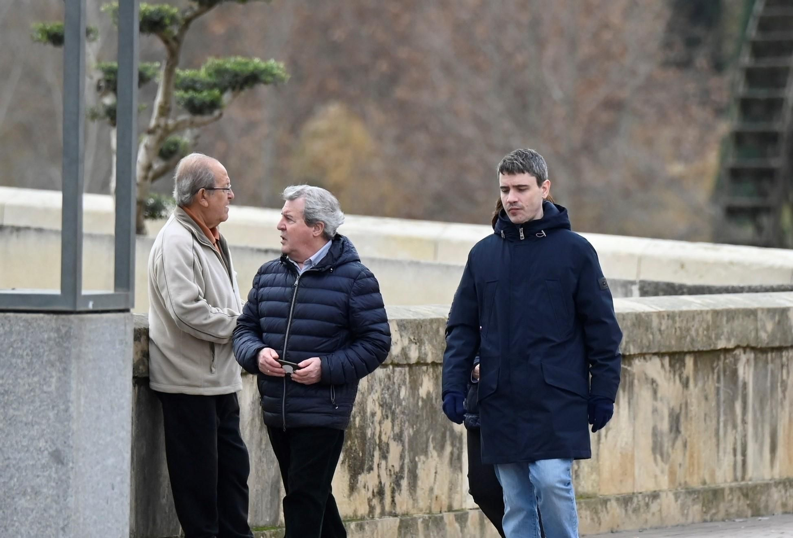 Un paseo en imágenes por la Ribera de Córdoba una gélida mañana
