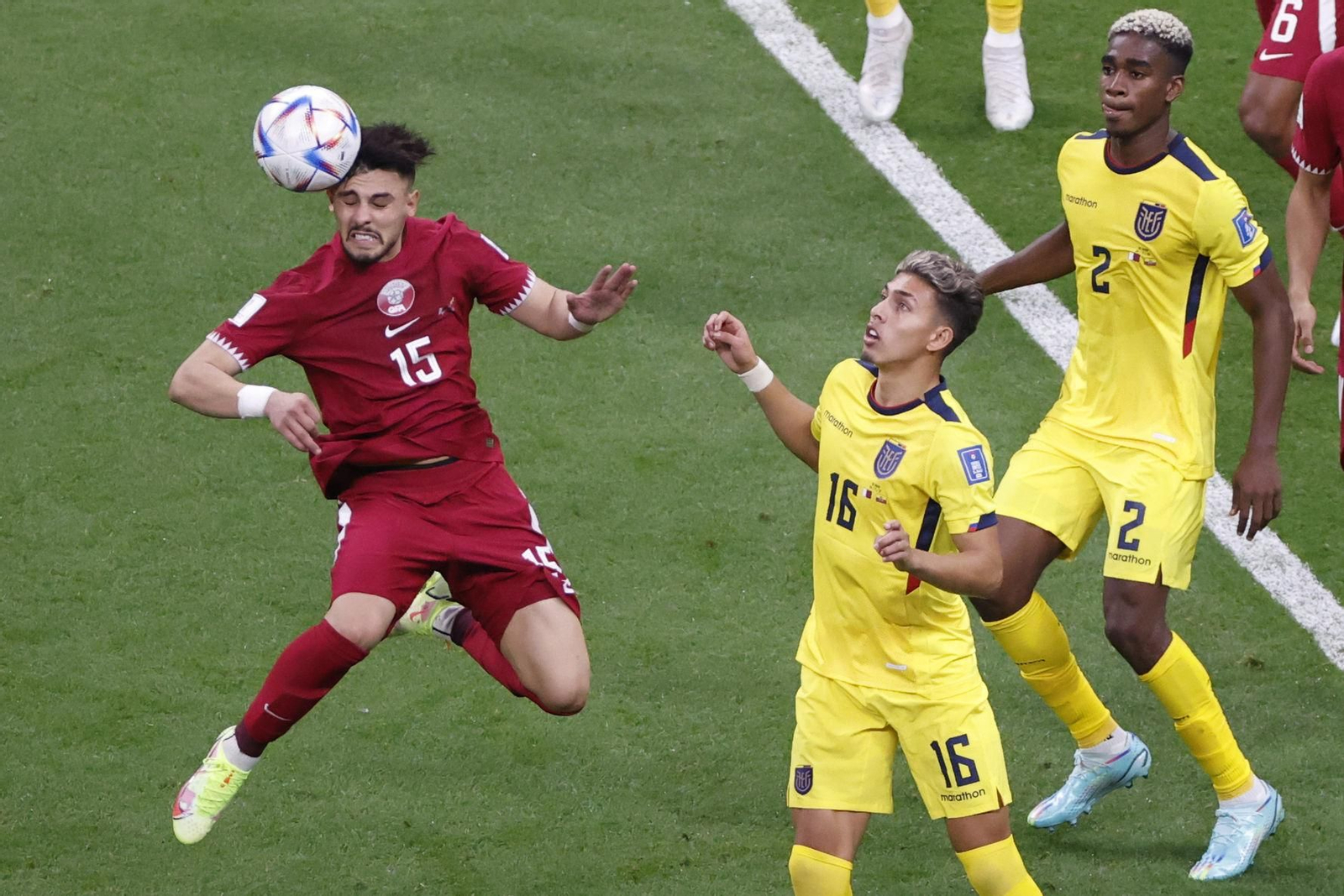 Las imágenes del Qatar - Ecuador, partido inaugural del Mundial 2022