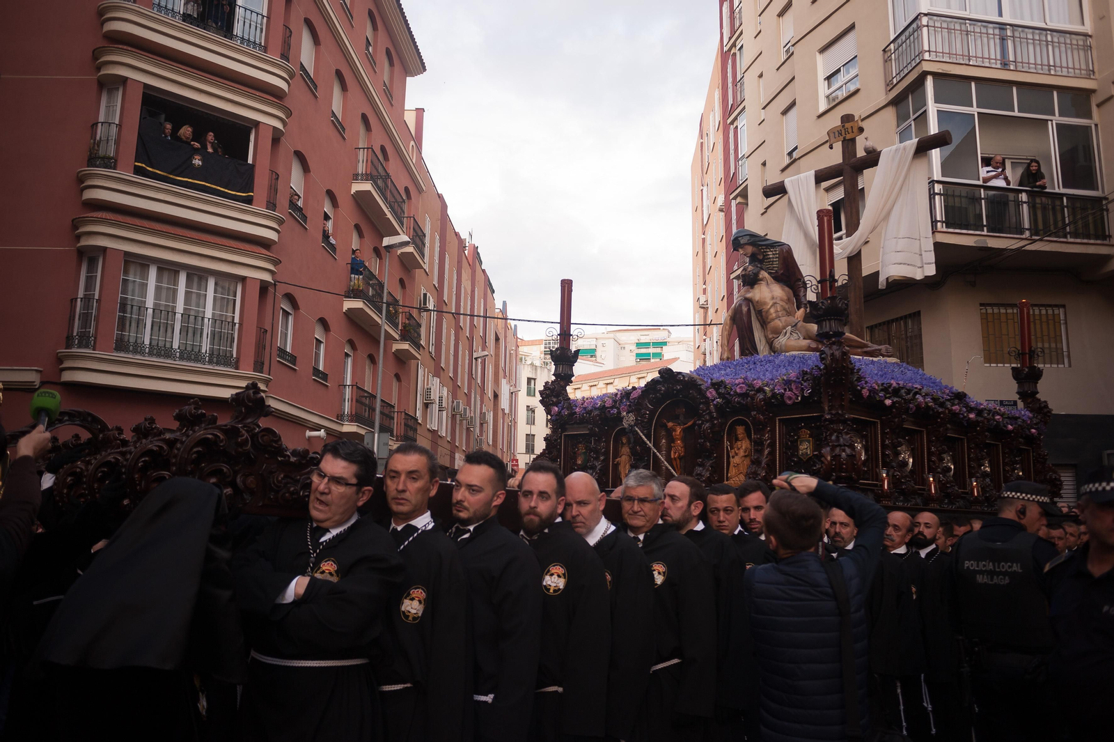 Las fotos de la Piedad del Viernes Santo en Málaga Las fotos de la Piedad del Viernes Santo en Málaga