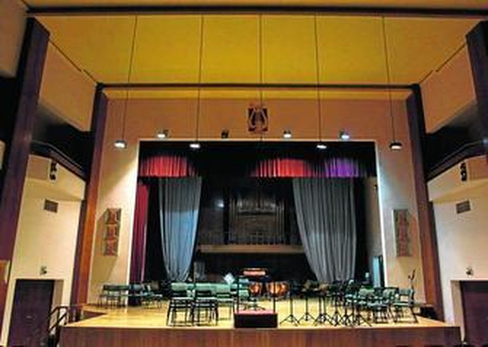 Sala Manuel de Falla del Conservatorio Superior de Música de Málaga.
