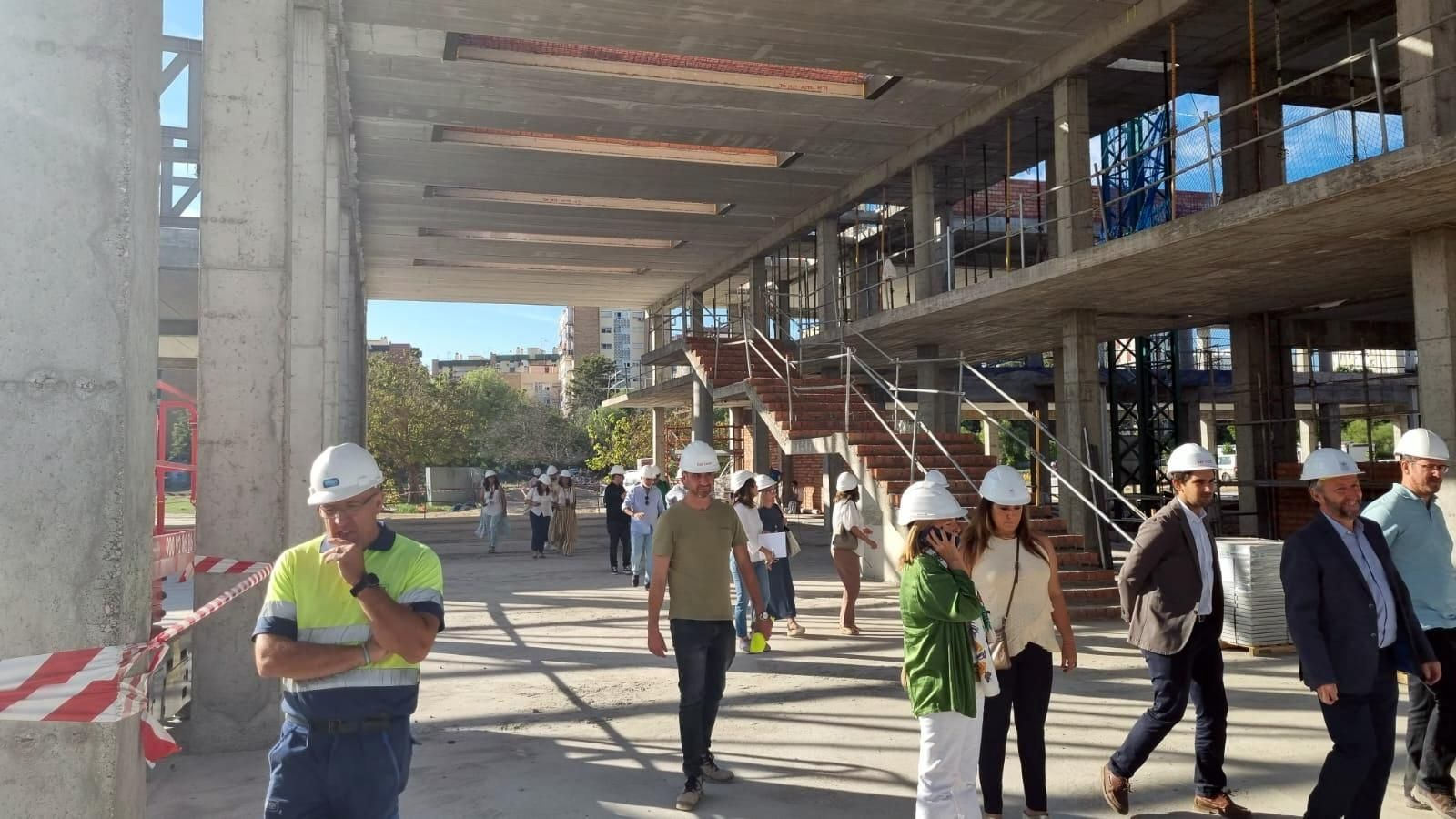 Así marchan las obras del segundo aulario Carmelo García Barroso en el Campus de Jerez de la UCA