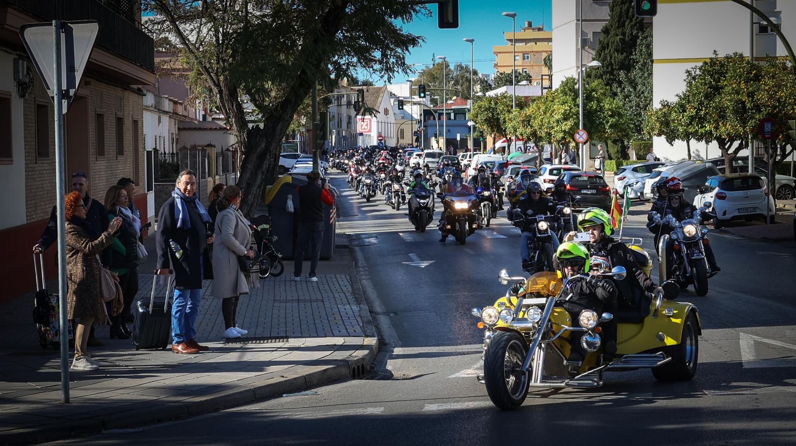 Búscate en la gran motorada solidaria celebrada en Jerez
