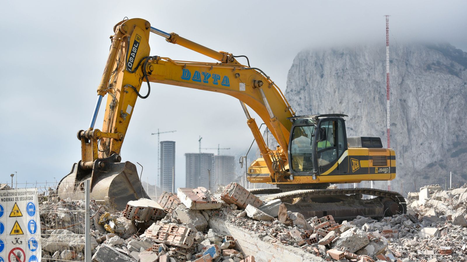 Las obras del Estadio Municipal de La Línea