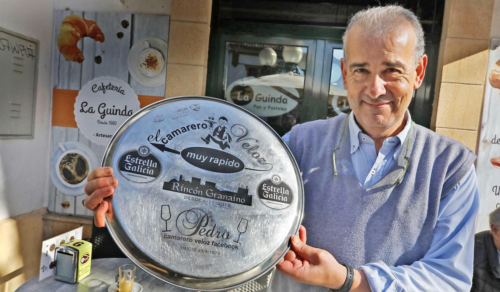 La bandeja personalizada de ‘el camarero veloz’