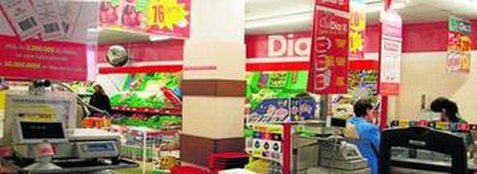 Imagen de un supermercado de la cadena Dia en Sevilla.