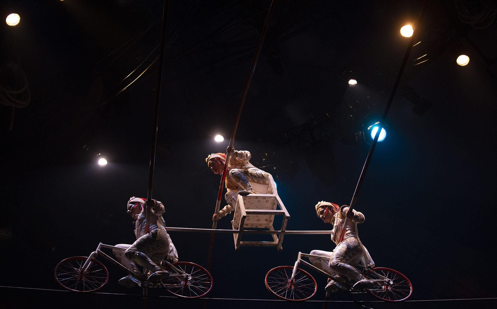 El espectáculo ‘Kooza’, del circo del sol, en imágenes