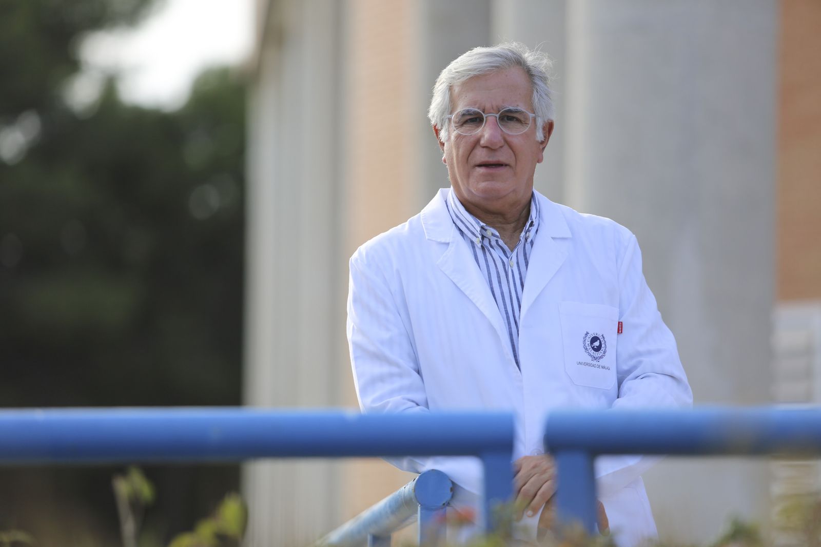 Marcelo Berthier frente al CIMES.