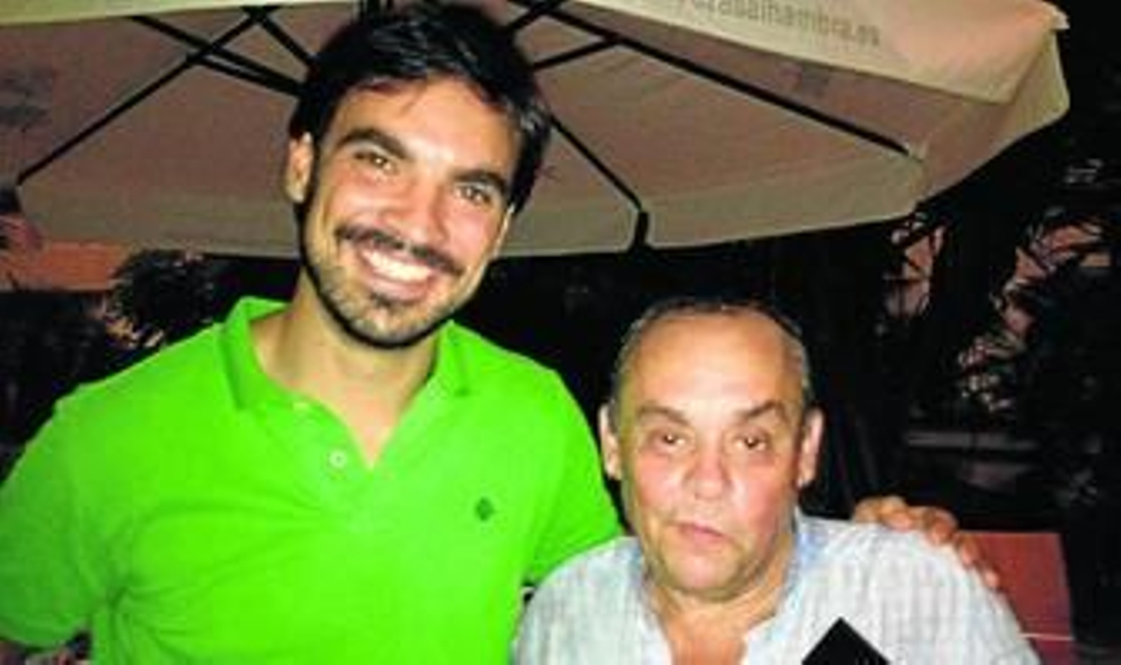 José Grima (i) y Theo Vargas.