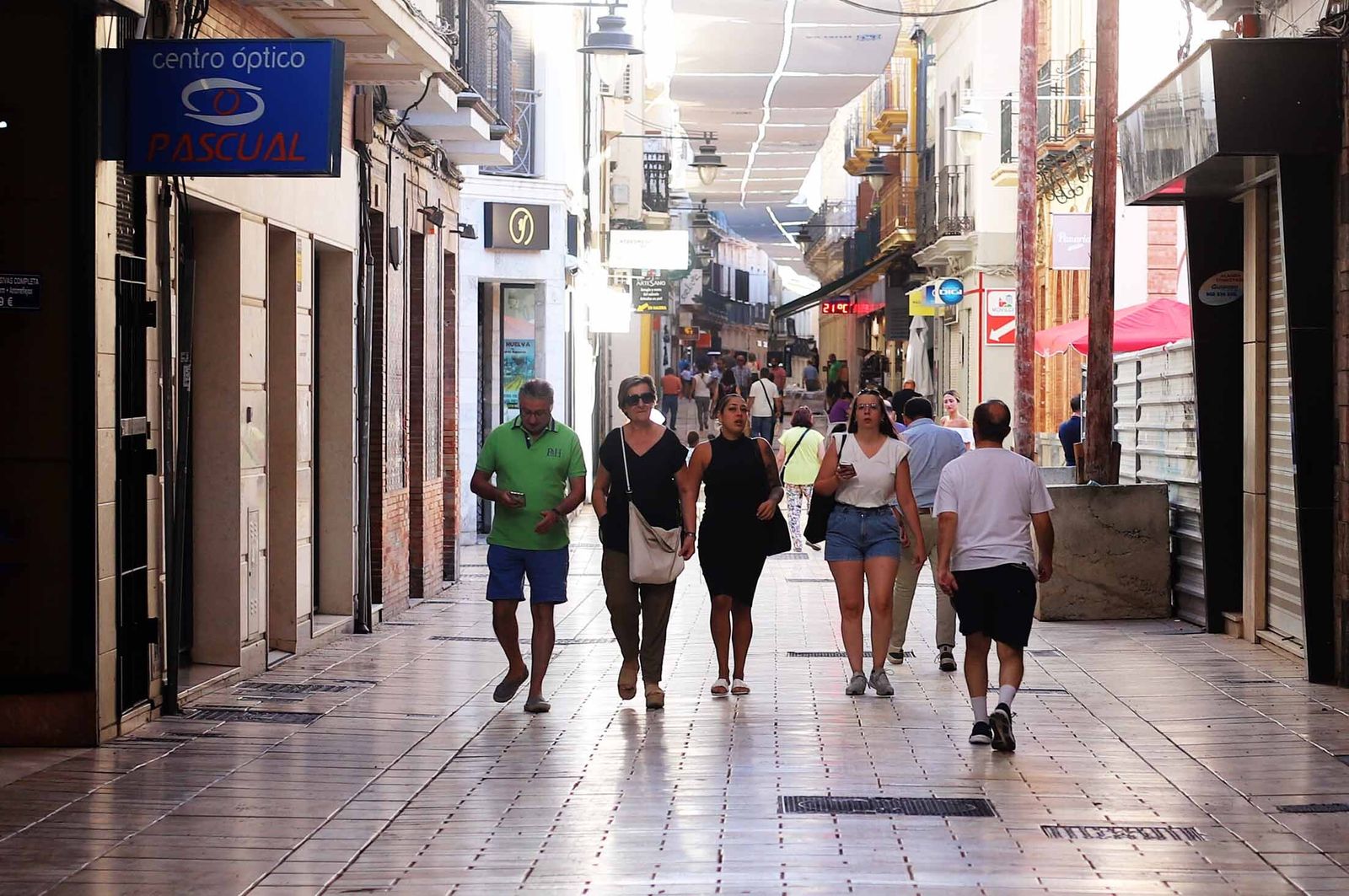 Imágenes del lunes 28 de agosto en Huelva