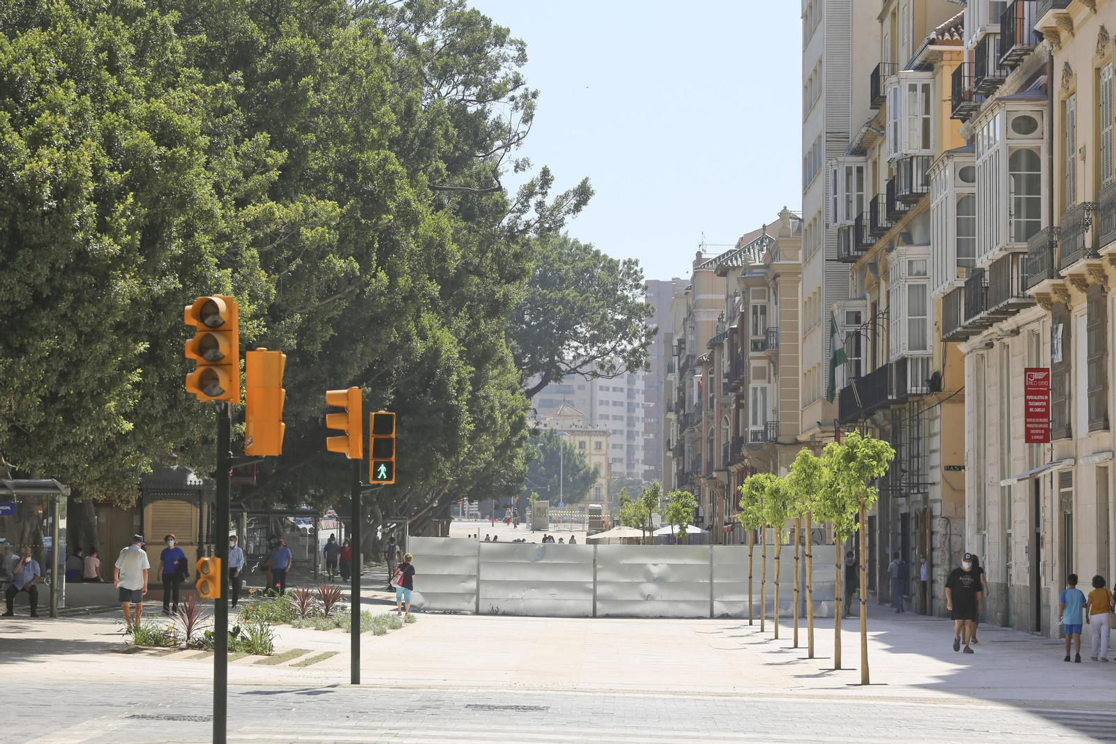 Las fotos de la Alameda Principal de Málaga Las fotos de la Alameda Principal de Málaga